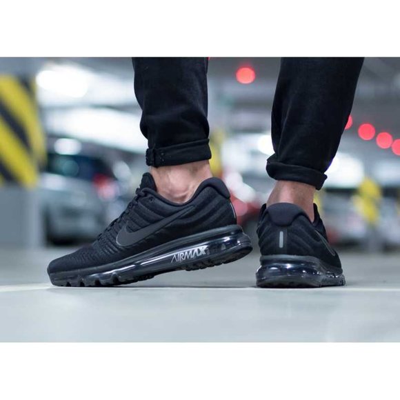 Nike Air Max 2017 Triple Black 849559 004 Mens Run